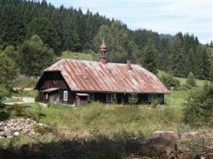 Traditionelles Haus im Bayrischen Wald